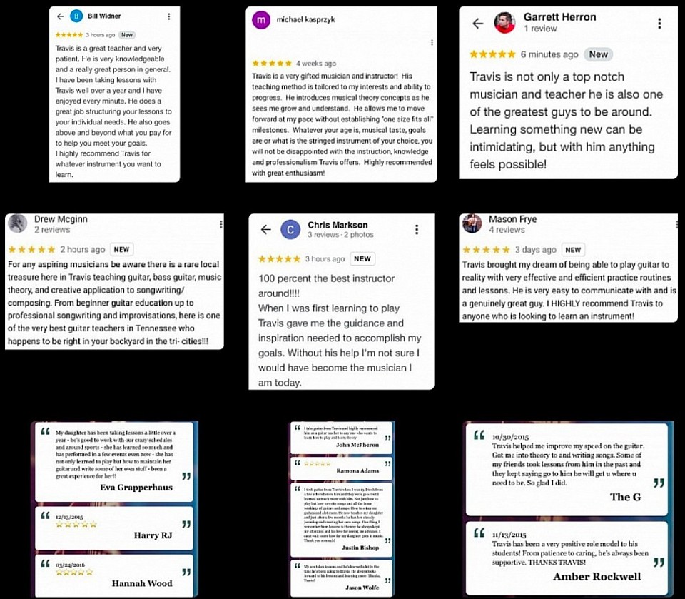 Google Business Reviews Guitar Teacher Guitar Instructor Guitar Lessons Travis Tad Russell, Guitar Lessons near me,  Guitar Instructor , guitar teacher, learn to play guitar, Travis Russell, Travis Tad Russell, Rogersville, Tri Cities, Kingsport, Surgoinsville, Church Hill, Mount Carmel, Hawkins County, Sullivan County, Learn to play guitar, first lesson is free, Guitar, Lessons, Rogersville, Kingsport, Church Hill, Mt. Carmel, Surgoinsville, Tennessee, go VOLS, GO, BIG, ORANGE, UNIVERSITY OF TENNESSEE, ELECTRIC GUITAR, ACOUSTIC GUITAR, GUITAR INSTRUCTOR, GUITAR TEACHER,  BEGINNER, GUITAR LESSONS, INTERMEDIATE, GUITAR LESSONS, ADVANCED GUITAR LESSONS